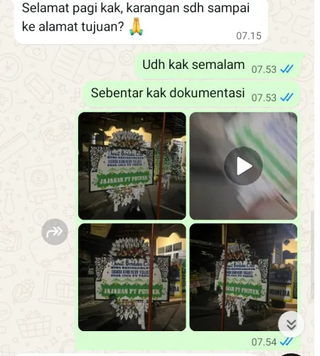 Pengiriman Papan Bunga Selamat Dumai