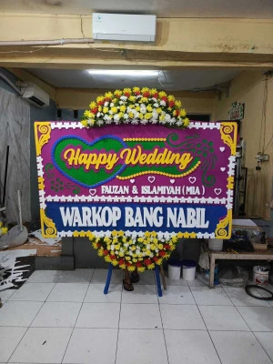 Papan Bunga di Dumai